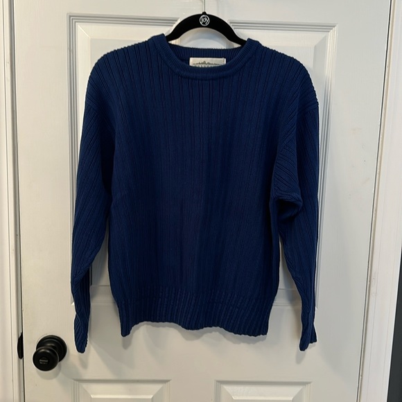Patagonia vintage men’s blue cotton sweater, sz m